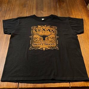 Texas LONGHORNS Womens T-shirt Shirt Sleeve Size Large